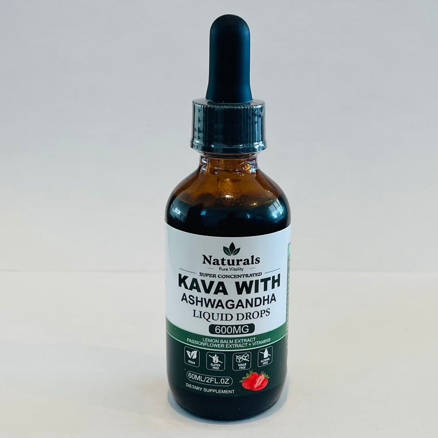 Kava Kava Root Extract Supplement - 600mg Kava Kava with Ashwagandha, Lemon Balm, Passionflower Extract, and Valerian Root for Relaxation, Immune and Health